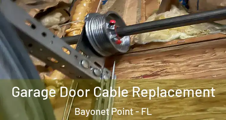Garage Door Cable Replacement Bayonet Point - FL