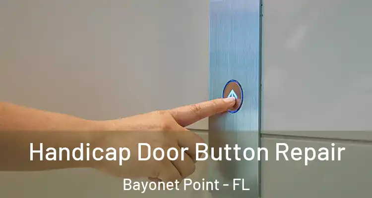 Handicap Door Button Repair Bayonet Point - FL