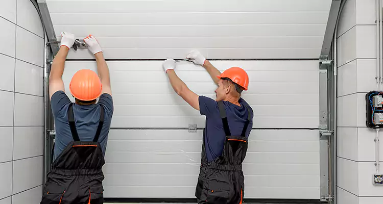 Garage Door Bottom Panel Repair in Bayonet Point, FL