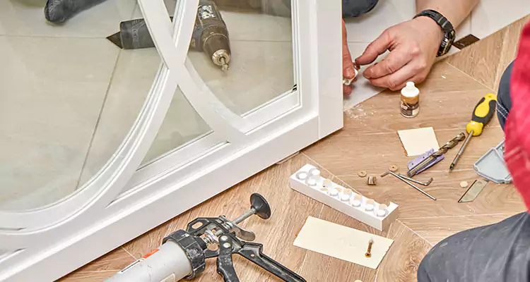 Interior Patio Door Casing Repair in Bayonet Point, FL