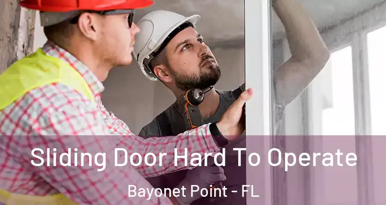 Sliding Door Hard To Operate Bayonet Point - FL
